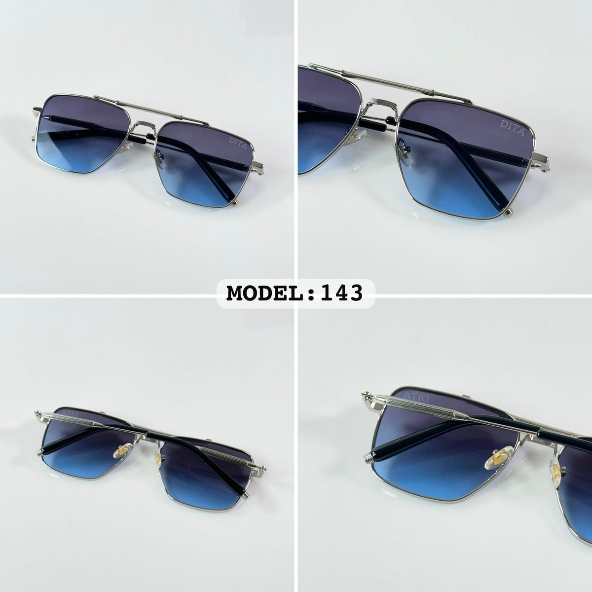 Dita 143 Metal Silver/Blue