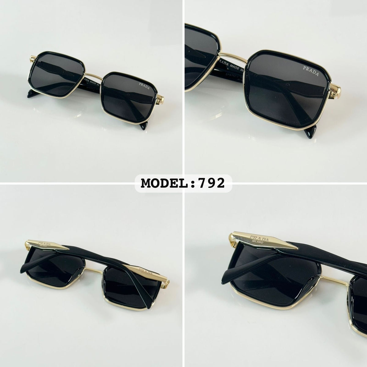 Pradaa 792 Gold/Black