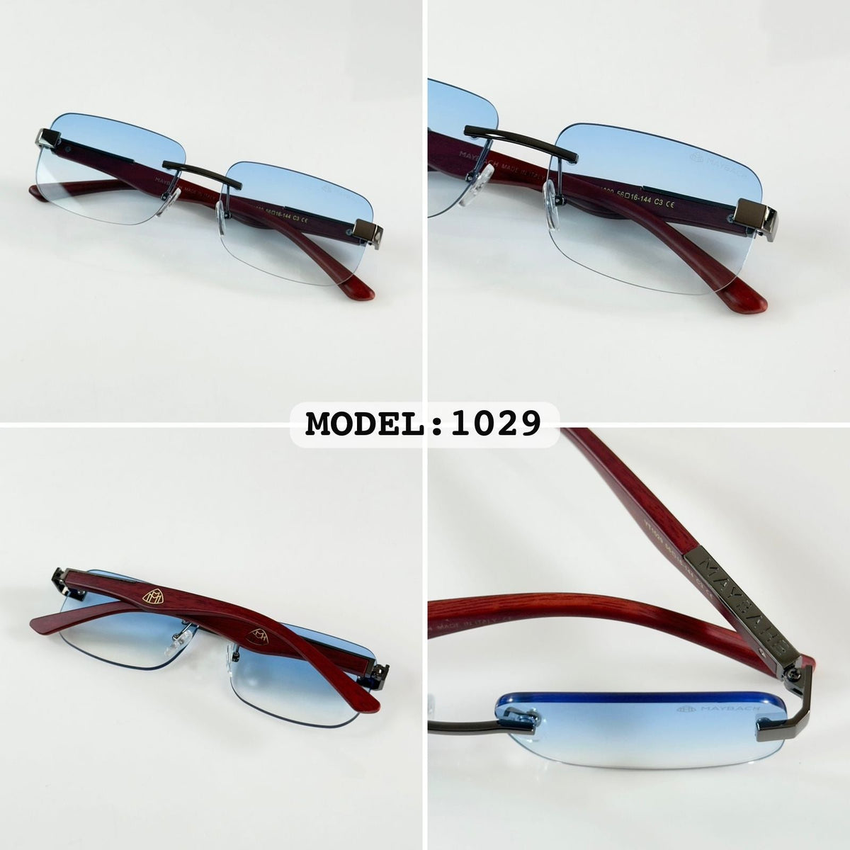 Maybachh 1029 Gun Blue