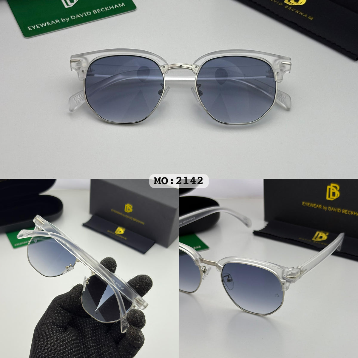 David Beckham 2142 Transparent Blue