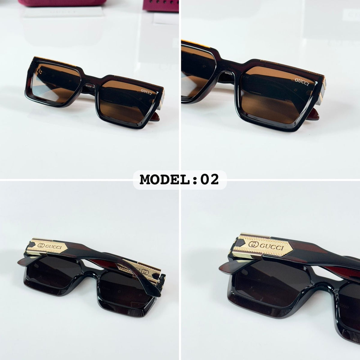 Guccii 02 Gold/Brown