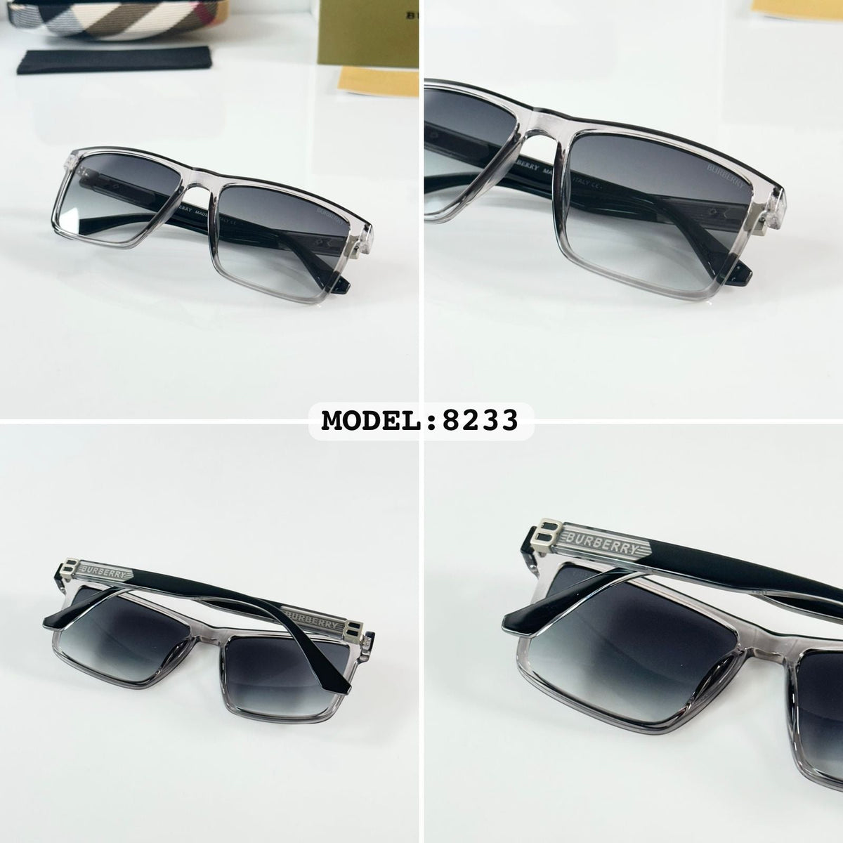 Burberry 8233 Grey/Green