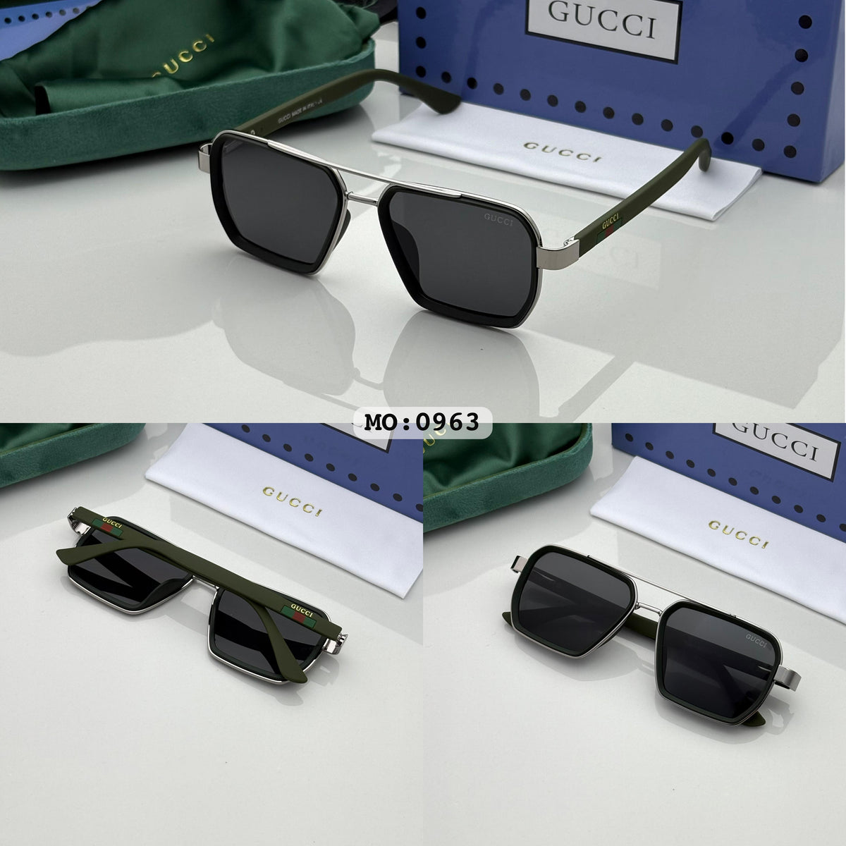 Guccii 0963 Green