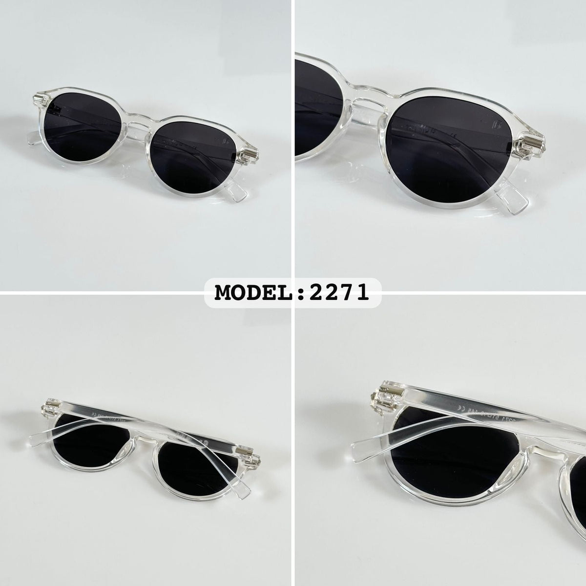 David Beckham 2271 Transparent/Black