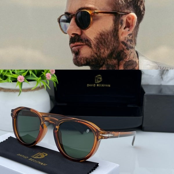 Daviid Beckhamm Round Brown/Green