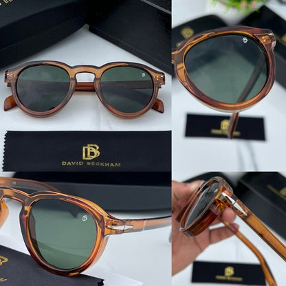 Daviid Beckhamm Round Brown/Green