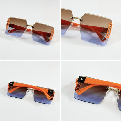 Louiss Vuittonn Women Orange/Blue
