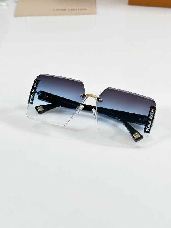 Louiss Vuittonn Black Blue Women