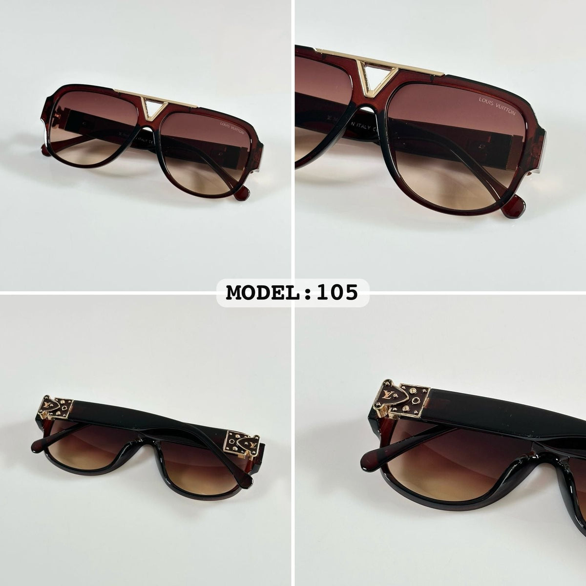 LOUISs VUITTONN 105 BROWN