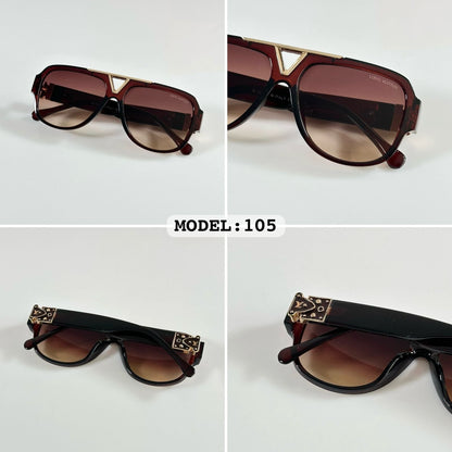 LOUISs VUITTONN 105 BROWN