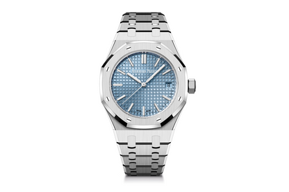 Audemarss Piguett Royal Oak Ice Blue Dial
