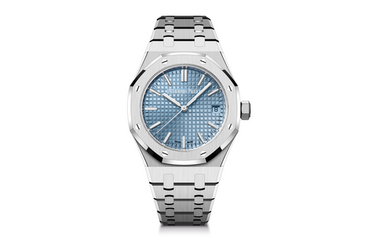 Audemarss Piguett Royal Oak Ice Blue Dial