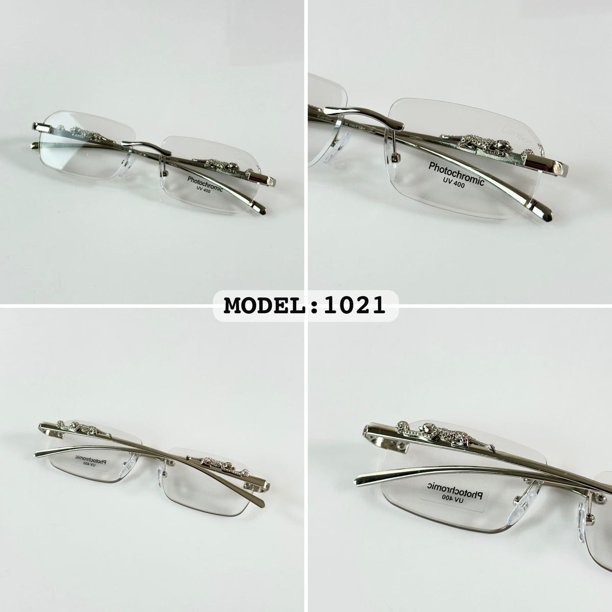 Cartier 1021 Silver frame