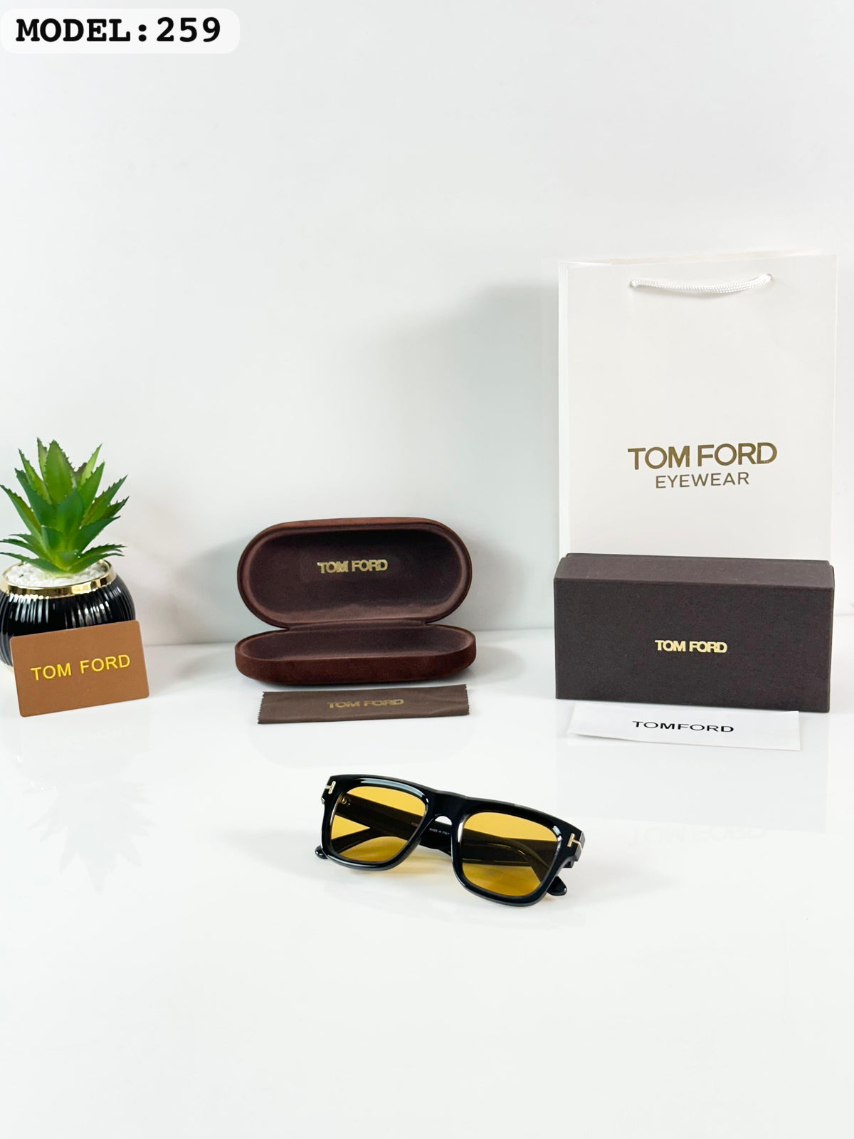 Tomforrd 259 Yellow/Black Frame (Premium Quality)