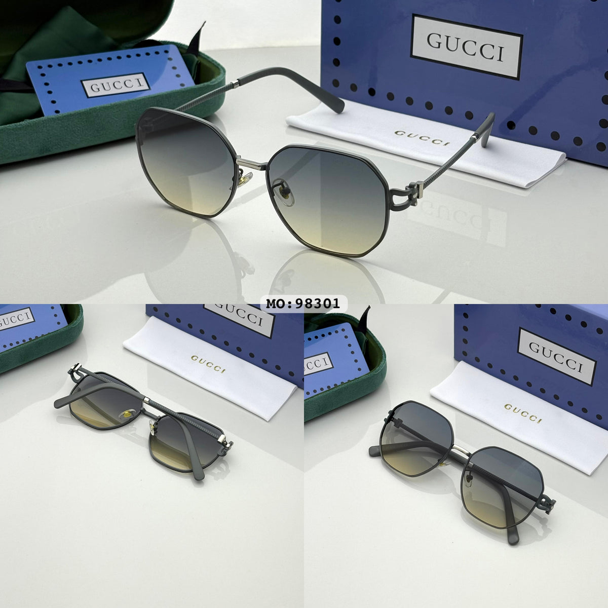 Gucc.i 98351 Sea Green Metal