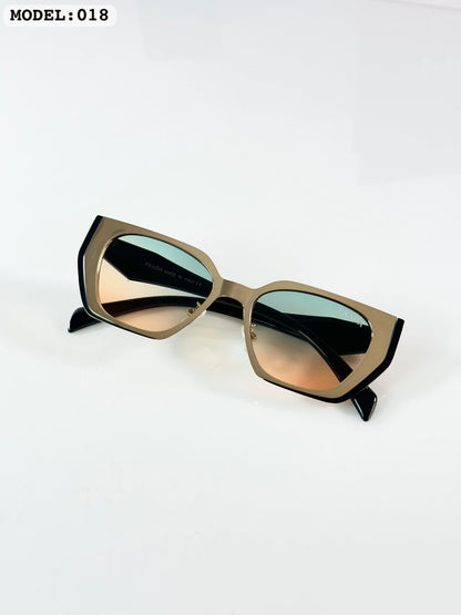 Pradaa 018 Women's Gold/Green