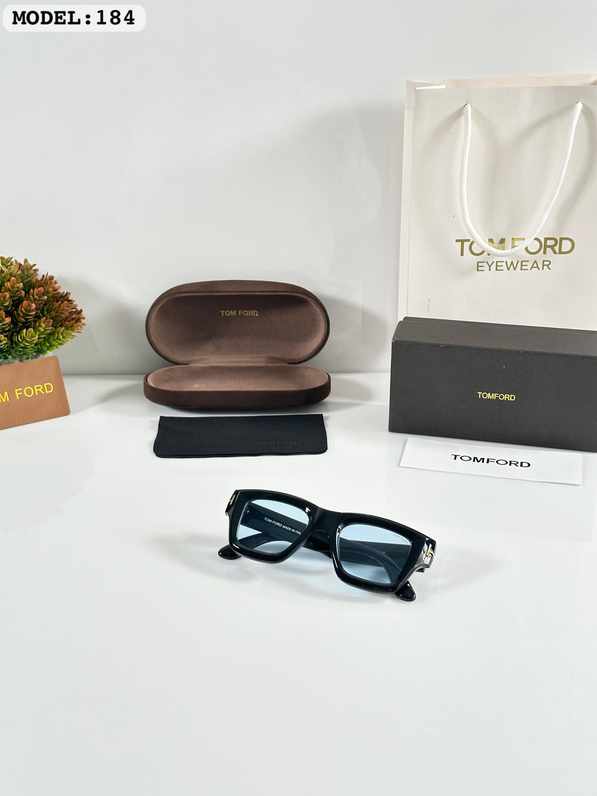 Tomforrd 184 Blue/Black Frame (Premium Quality)