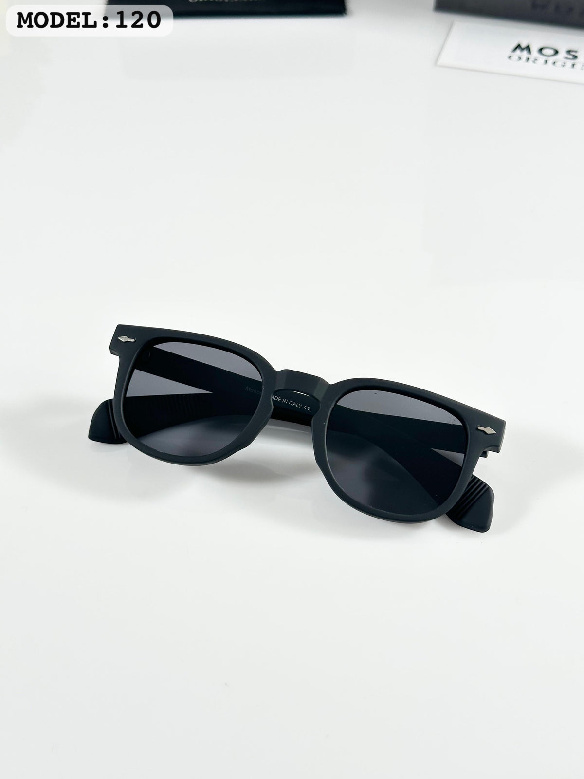 Moscot 120 Matte Black