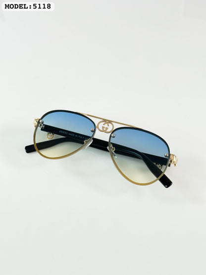 Guccii 5118 Gold/Green