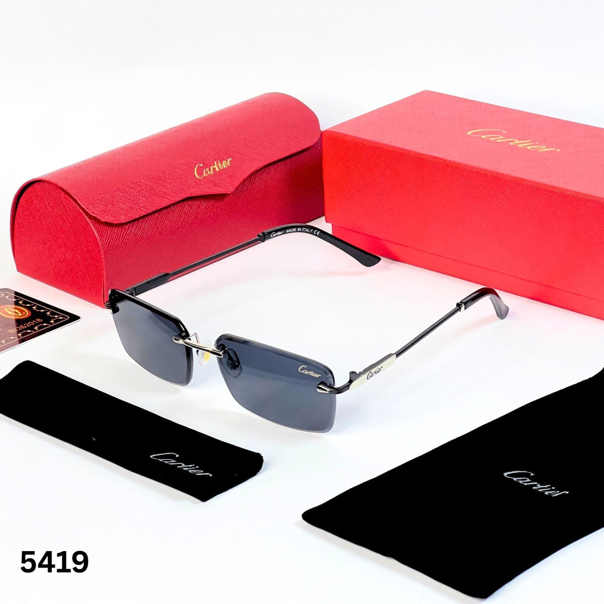 Cartierr 5419 Steel Black