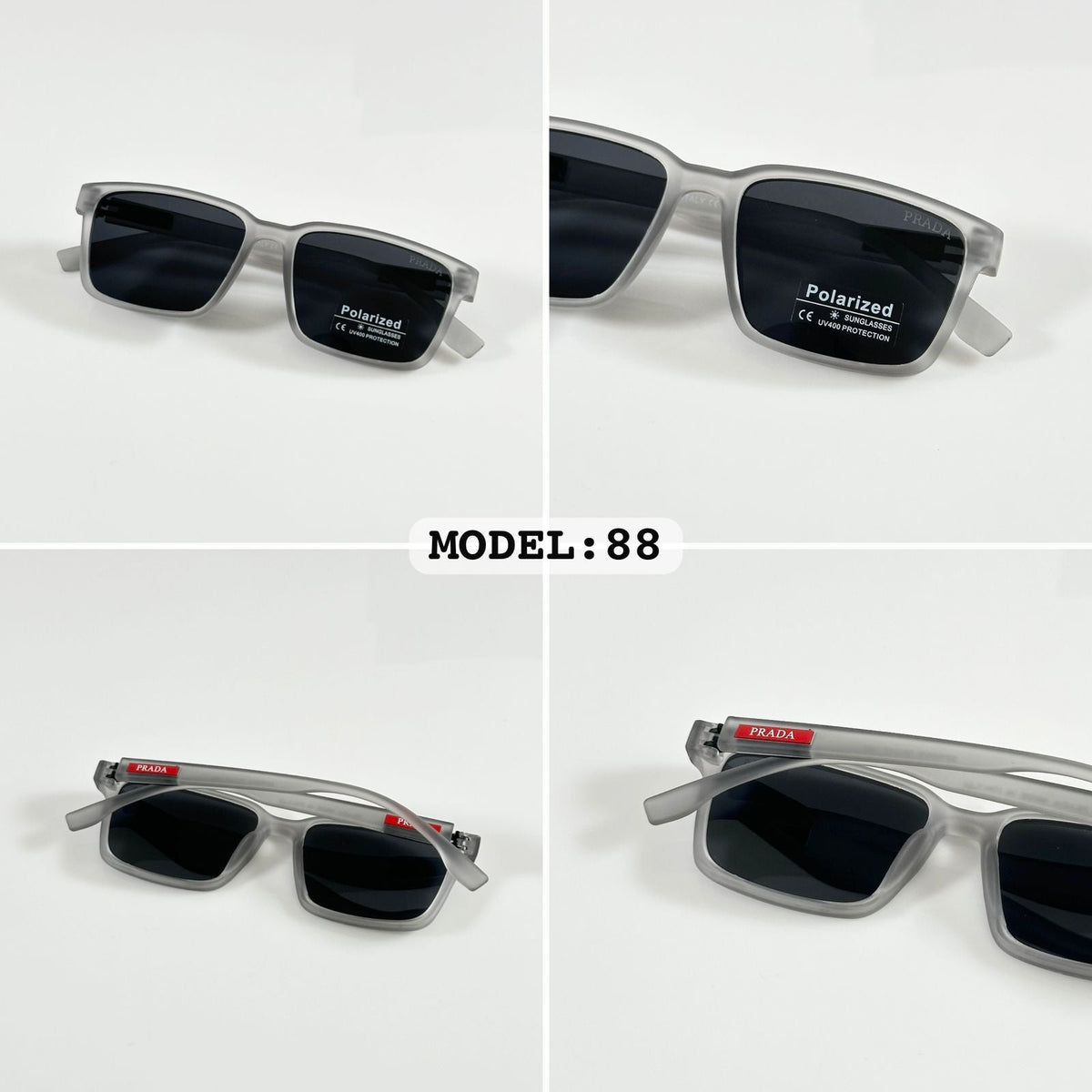Prada 88 Grey/Black
