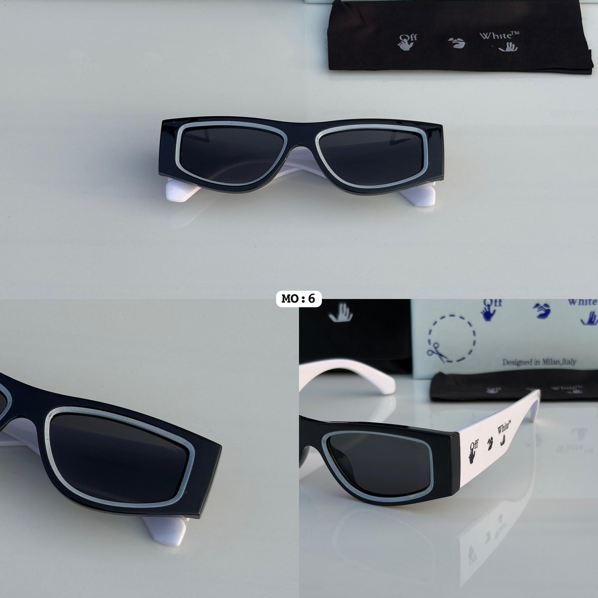 OFF WHITE 6 White/Black