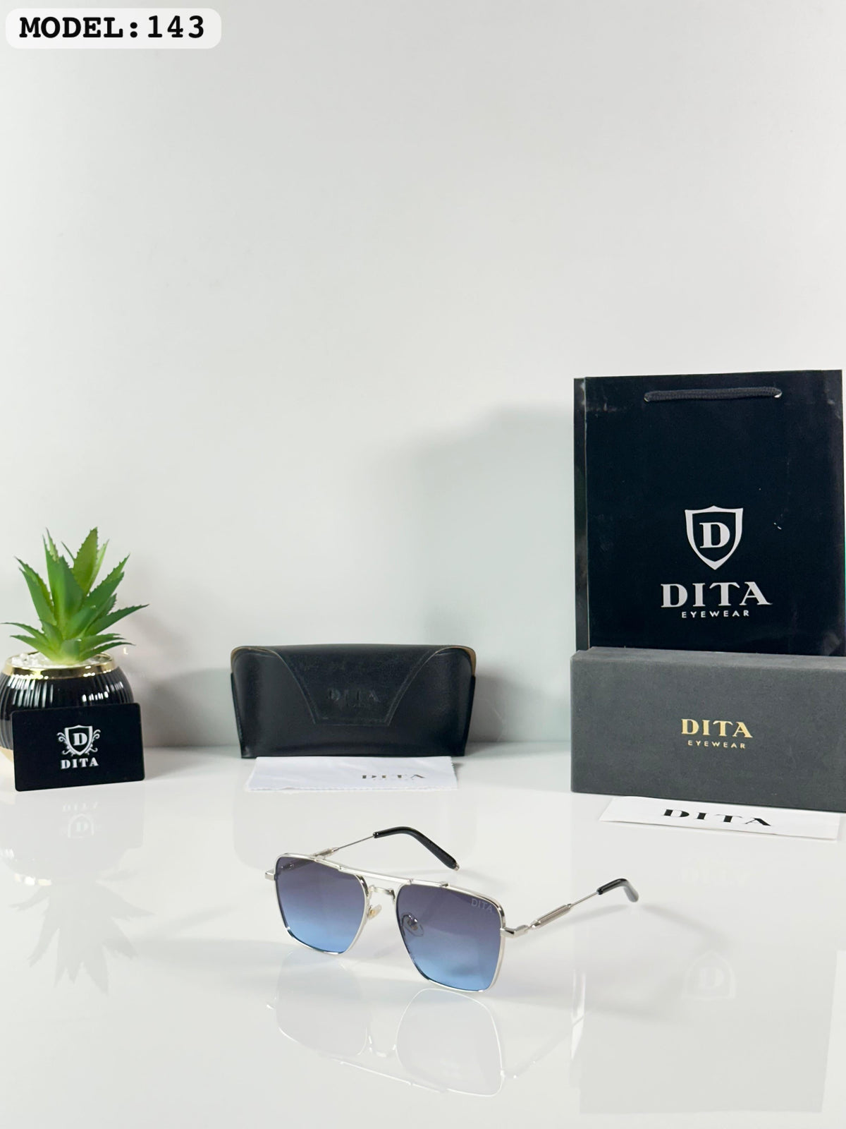 Dita 143 Metal Silver/Blue