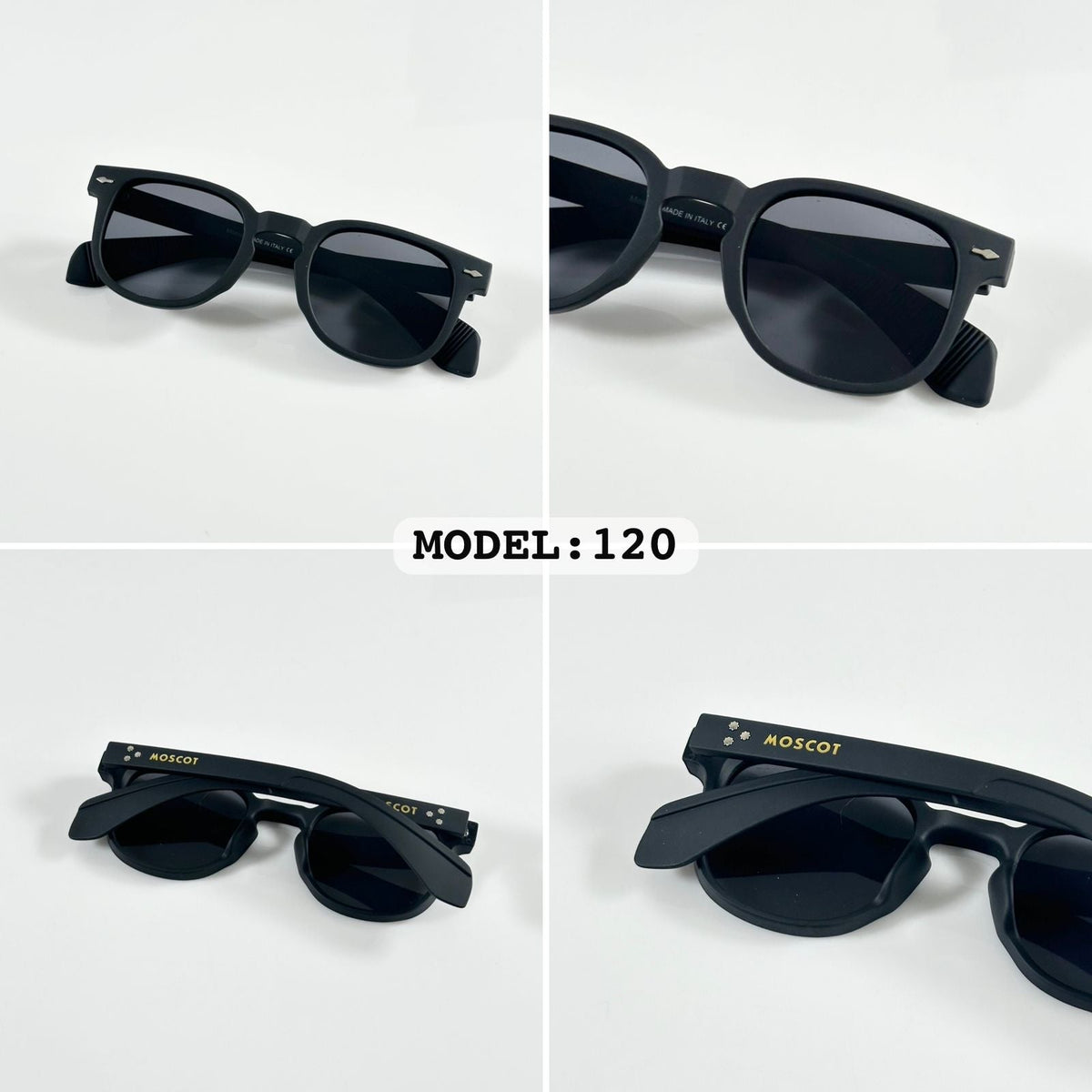 Moscot 120 Matte Black