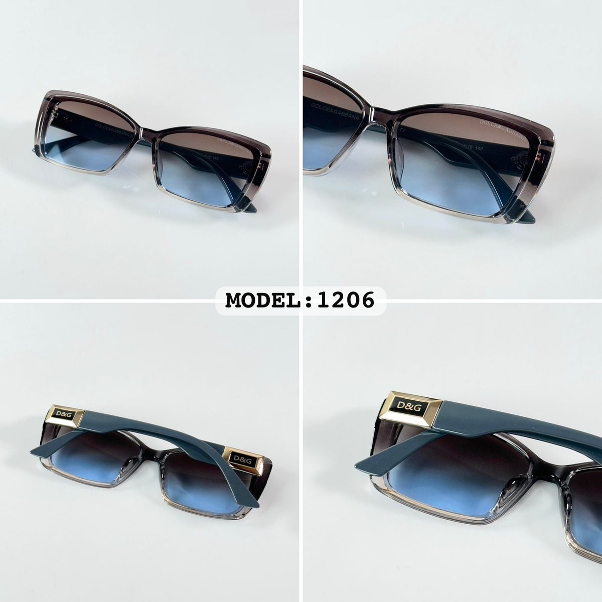 Dolce & Gabbana 1206 Blue/Grey