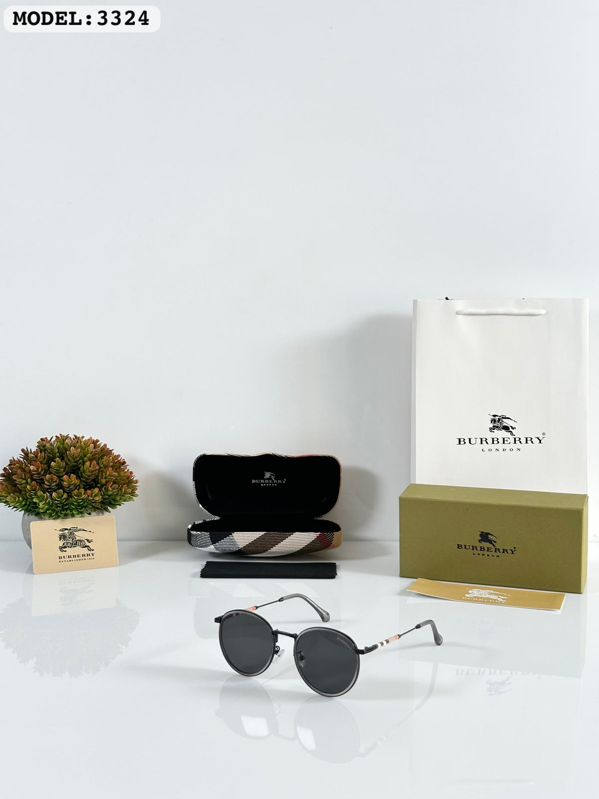 Burberry 3324 Grey