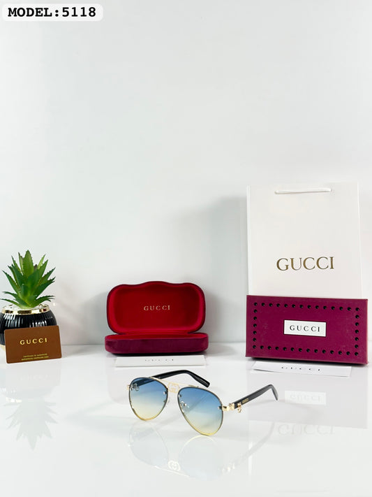 Guccii 5118 Gold/Green