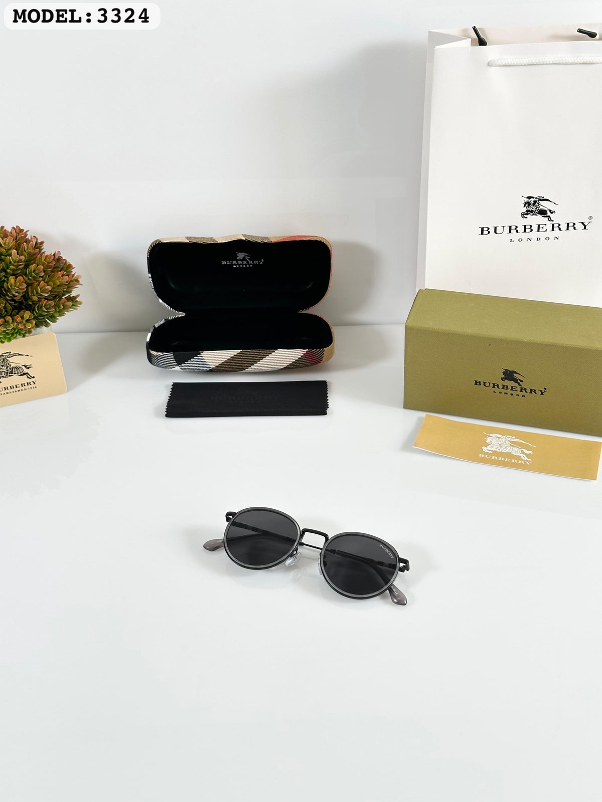 Burberry 3324 Grey