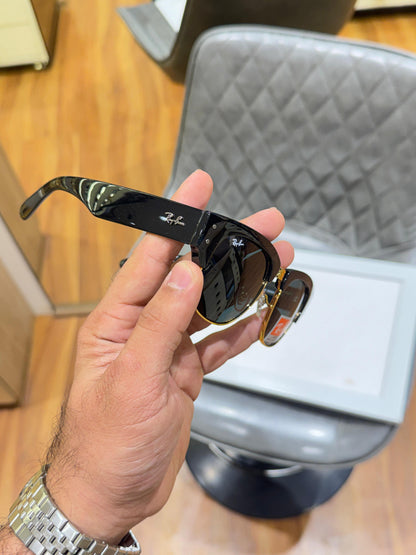 Ray_bann Mega Clubmaster 3106 Black/Gold